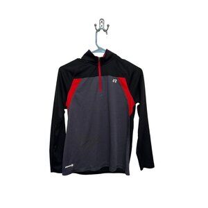 RUSELL Boy Athletic Shirt Long Sleeve Dri Power 360 Size XL Dark Gray